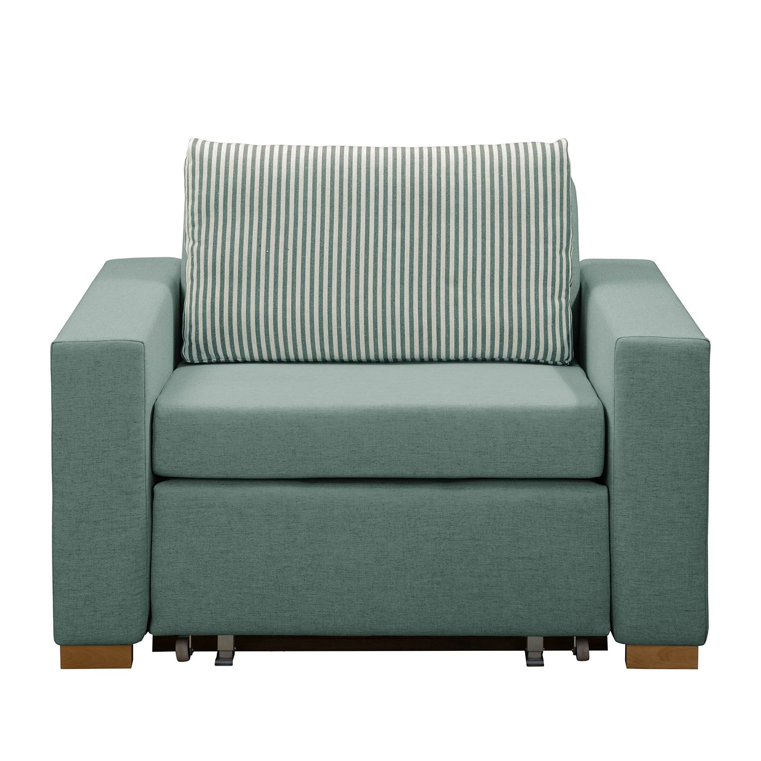 Maison Belfort Schlafsessel Latina XVII - Webstoff - Mintgrau 2 Maison Belfort Schlafsessel Latina XVII - Webstoff - Mintgrau – Bild 2