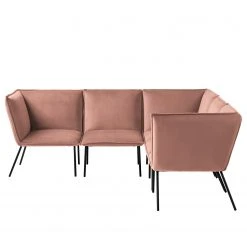 Jack & Alice Ecksofa Dorado - Samt - Altrosa -Wohnzimmermöbel boutique en ligne 1000151999 190319 09580700011 GALLERYIMAGES P000000001000151999
