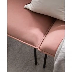 Jack & Alice Ecksofa Dorado - Samt - Altrosa -Wohnzimmermöbel boutique en ligne 1000151999 190423 12221300011 GALLERYIMAGES P000000001000151999