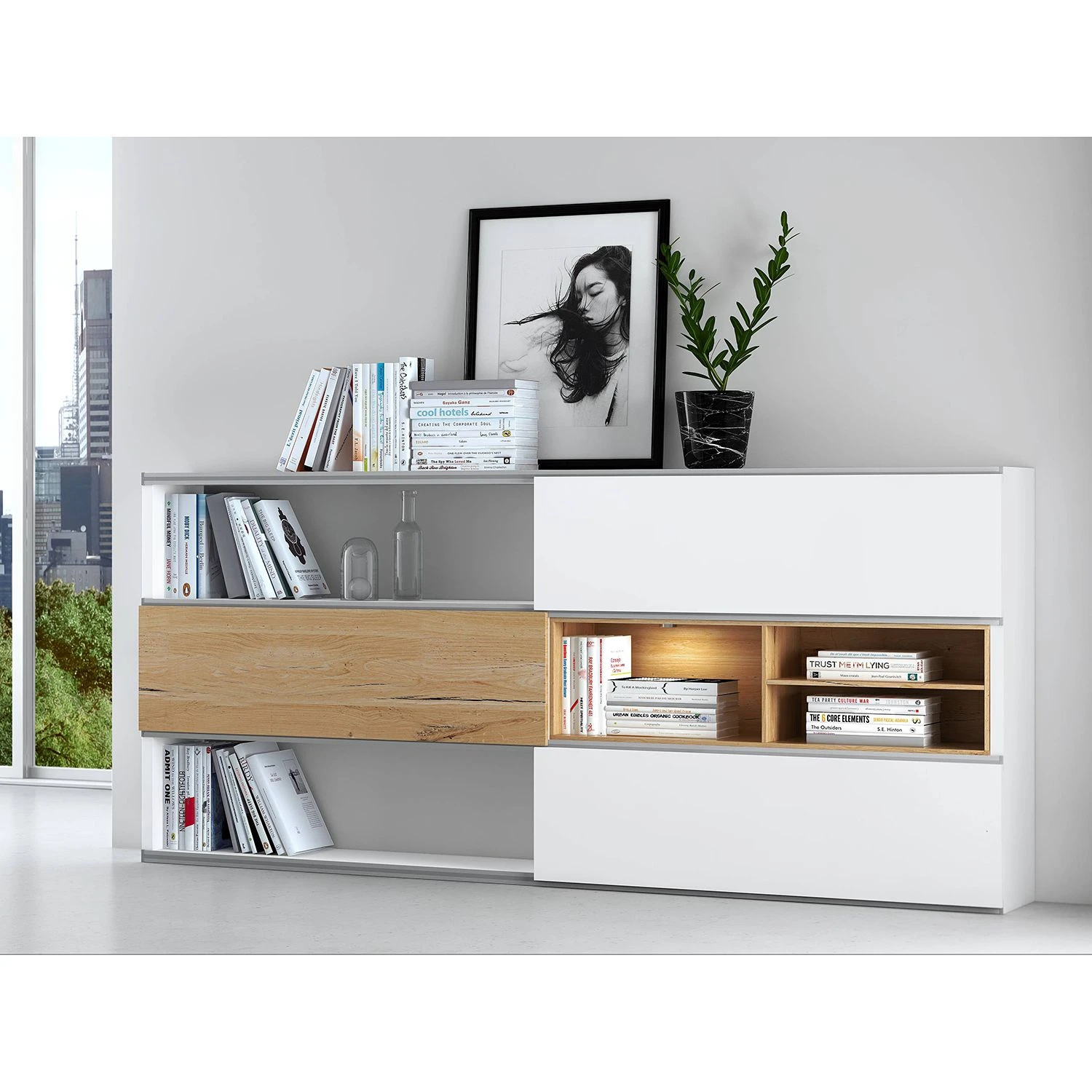 Loftscape Sideboard Emporior - Wildeiche Dekor 2 Loftscape Sideboard Emporior - Wildeiche Dekor – Bild 2