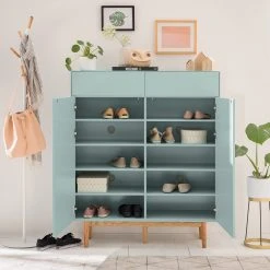 Mørteens Schuhkommode Lindholm II - Mintgrün 24 Mørteens Schuhkommode Lindholm II - Mintgrün -Wohnzimmermöbel boutique en ligne 1000153430 200217 15312400052 MOOD DETAILS P000000001000153430 mood