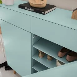 Mørteens Schuhkommode Lindholm II - Mintgrün 34 Mørteens Schuhkommode Lindholm II - Mintgrün -Wohnzimmermöbel boutique en ligne 1000153430 200217 15312600065 DETAILS P000000001000153430