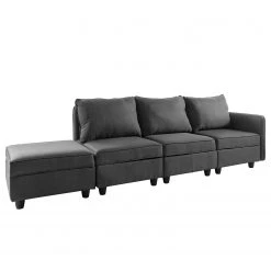 Fredriks Bigsofa Lavara I - Webstoff - Dunkelgrau 14 Fredriks Bigsofa Lavara I - Webstoff - Dunkelgrau -Wohnzimmermöbel boutique en ligne 1000154385 191220 11555700015 DETAILS P000000001000154385