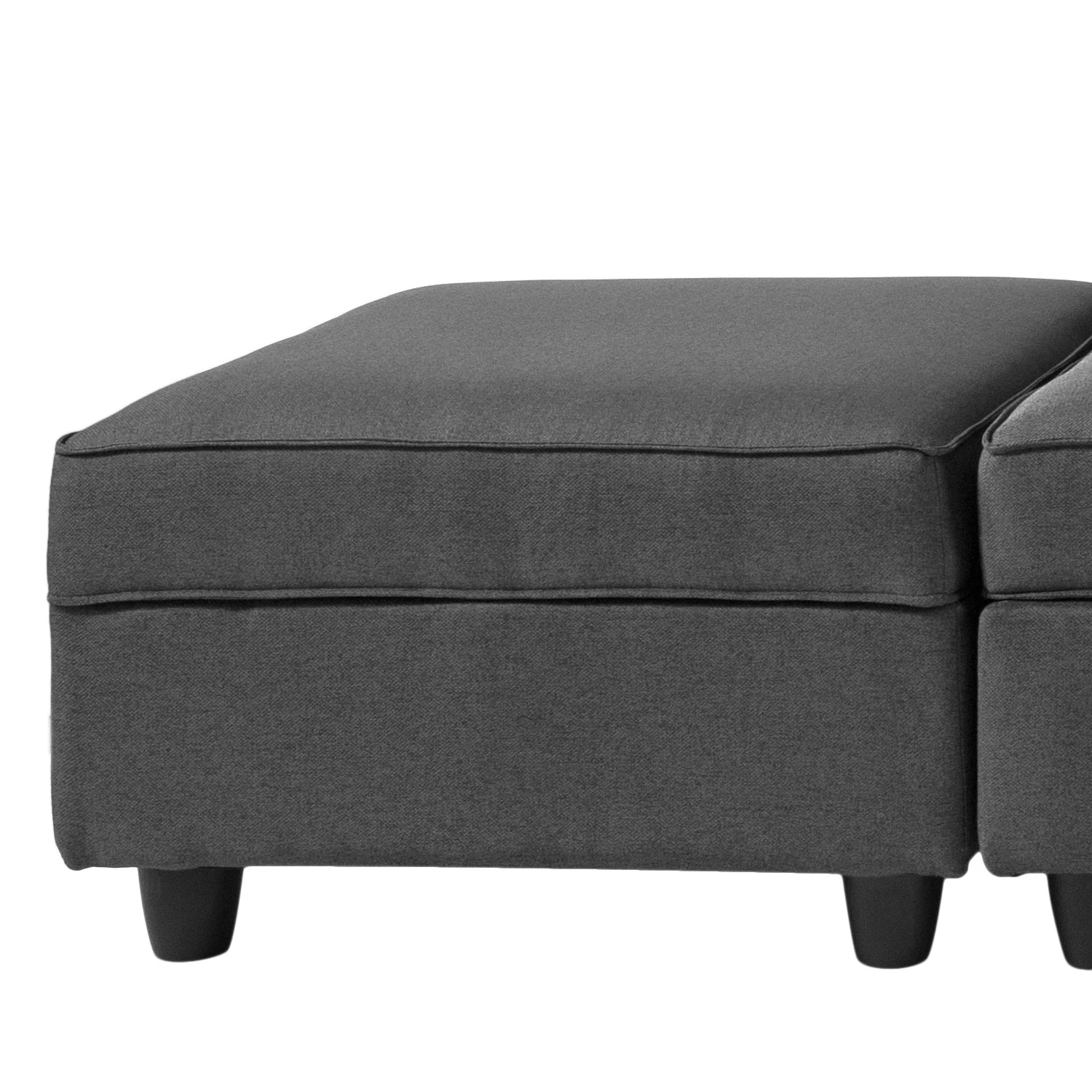 Fredriks Bigsofa Lavara I - Webstoff - Dunkelgrau 7 Fredriks Bigsofa Lavara I - Webstoff - Dunkelgrau – Bild 7