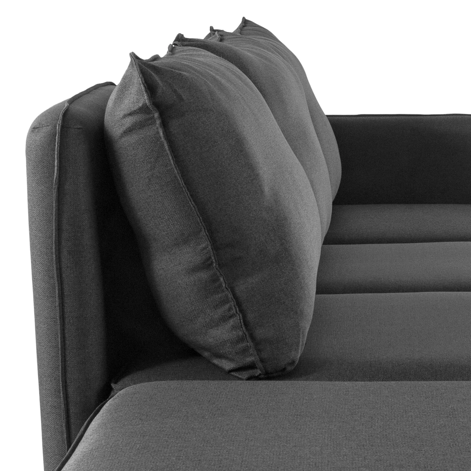 Fredriks Bigsofa Lavara I - Webstoff - Dunkelgrau 8 Fredriks Bigsofa Lavara I - Webstoff - Dunkelgrau – Bild 8