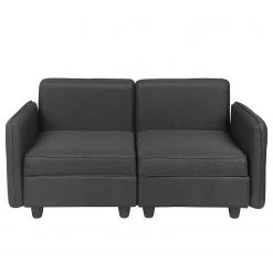 Fredriks Sofa Lavara I (2-Sitzer) - Webstoff - Dunkelgrau -Wohnzimmermöbel boutique en ligne 1000154389 190722 09292700067 DETAILS P000000001000154389