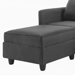 Fredriks Ecksofa Lavara II - Webstoff - Dunkelgrau -Wohnzimmermöbel boutique en ligne 1000154405 191219 10544400005 DETAILS P000000001000154405