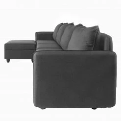 Fredriks Ecksofa Lavara III - Webstoff - Dunkelgrau -Wohnzimmermöbel boutique en ligne 1000154410 191219 10544500024 DETAILS P000000001000154410