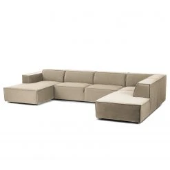 Wohnlandschaft Kinx II - Samt - Samt Shyla: Beige - Longchair davorstehend links / Ottomane rechts 20 Wohnlandschaft Kinx II - Samt - Samt Shyla: Beige - Longchair davorstehend links / Ottomane rechts -Wohnzimmermöbel boutique en ligne 1000155708 210323 15180500945 DETAILS P000000001000155708