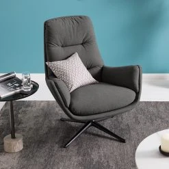 Studio Copenhagen Sessel Garbo III - Webstoff - Webstoff Milan: Anthrazit - Schwarz -Wohnzimmermöbel boutique en ligne 1000156443 200113 13021000501 DETAILS P000000001000156443