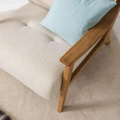 Studio Copenhagen Sessel TIMON - Webstoff Saia: Beige -Wohnzimmermöbel boutique en ligne 1000156463 190516 09281100051 GALLERYIMAGES P000000001000156463