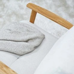 Studio Copenhagen Sessel TIMON - Webstoff Saia: Beige -Wohnzimmermöbel boutique en ligne 1000156463 220429 050 DETAILS P000000001000156463