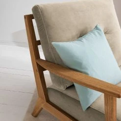 Studio Copenhagen Sessel TIMON - Samt Shyla: Beige -Wohnzimmermöbel boutique en ligne 1000156472 190516 09281900088 GALLERYIMAGES P000000001000156472