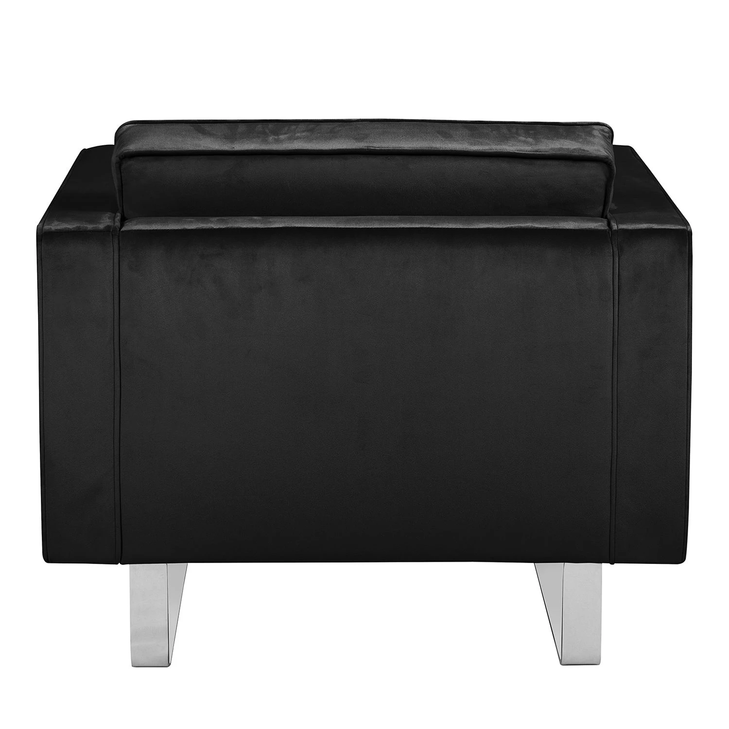 Fredriks Sessel Chelsea III - Microfaser - Stoff Tond: Schwarz - Kufen 5 Fredriks Sessel Chelsea III - Microfaser - Stoff Tond: Schwarz - Kufen – Bild 5