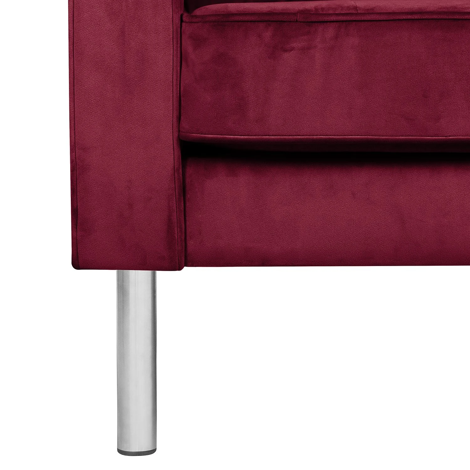 Fredriks Sessel Portobello III - Samt - Stoff Tond: Bordeaux - Zylinder 7 Fredriks Sessel Portobello III - Samt - Stoff Tond: Bordeaux - Zylinder – Bild 7