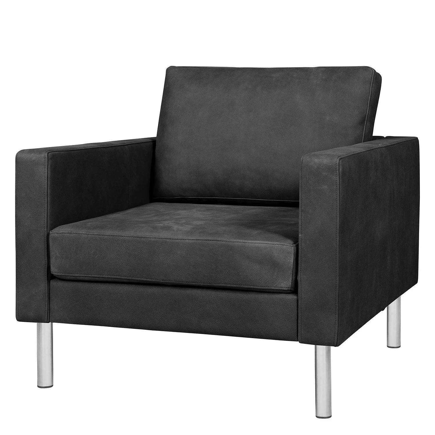 Fredriks Sessel Portobello IV - Echtleder - Echtleder Custo: Schwarz - Zylinder 1 Fredriks Sessel Portobello IV - Echtleder - Echtleder Custo: Schwarz - Zylinder