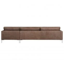 Fredriks Ecksofa Portobello IV - Echtleder - Echtleder Custo: Dunkelbraun - Breite: 293 cm - Longchair davorstehend rechts -Wohnzimmermöbel boutique en ligne 1000156822 190215 13012902587 GALLERYIMAGES P000000001000156822