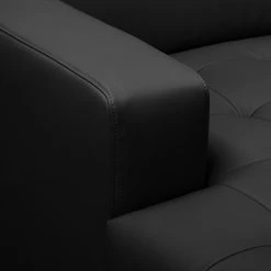 Fredriks Ecksofa Graide I - Echtleder - Schwarz - Longchair davorstehend links - Keine Funktion -Wohnzimmermöbel boutique en ligne 1000157298 190807 08593300042 DETAILS P000000001000157298