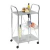 WENKO Servierwagen Sunny - Metall - Silber