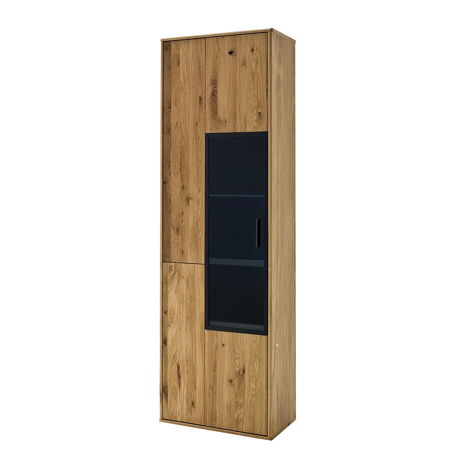 Naturoo Vitrine Kiah - Asteiche massiv 1 Naturoo Vitrine Kiah - Asteiche massiv