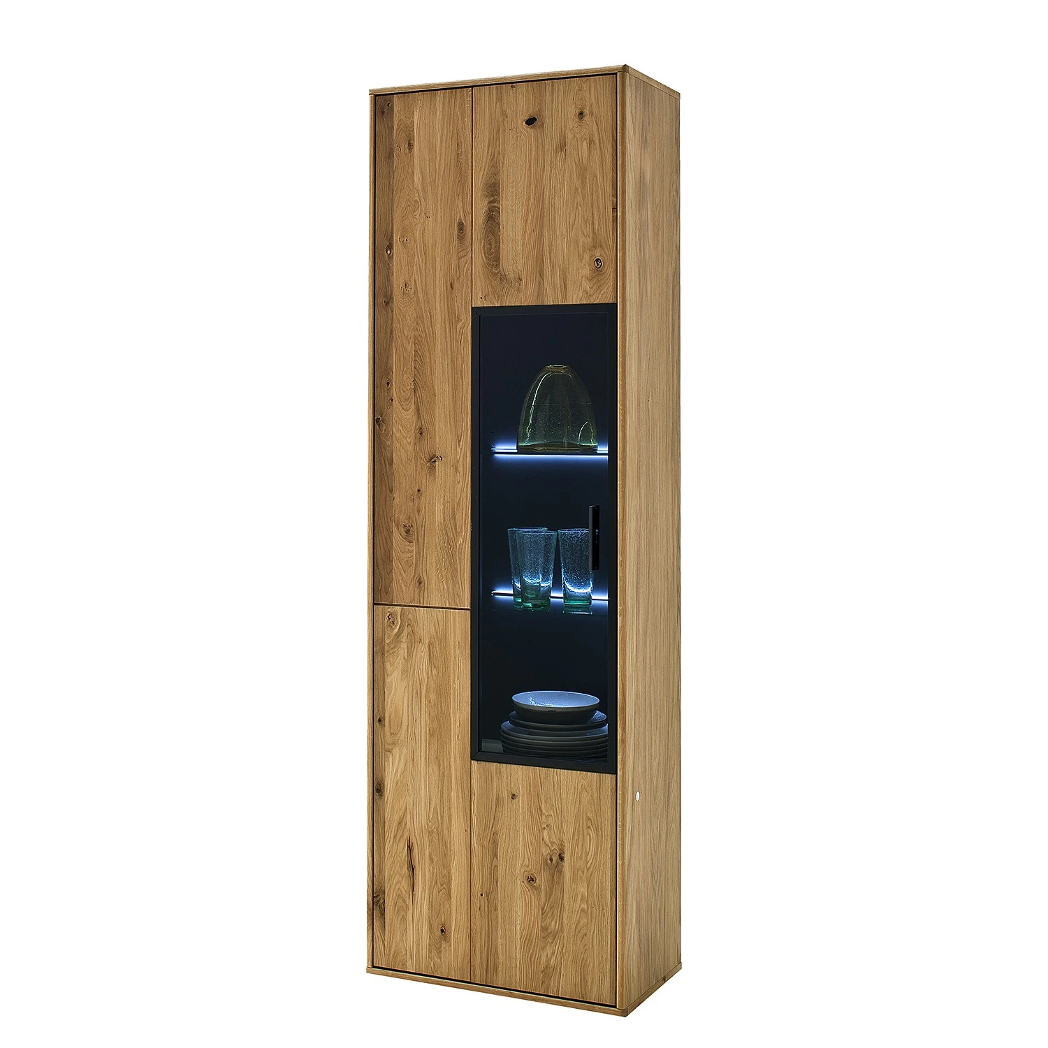 Naturoo Vitrine Kiah - Asteiche massiv 5 Naturoo Vitrine Kiah - Asteiche massiv – Bild 5