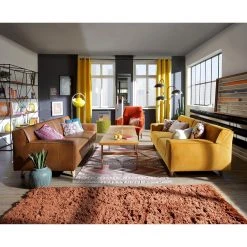 Tom Tailor Sofa Nordic Chic (2-Sitzer) - Echtleder - Cognac -Wohnzimmermöbel boutique en ligne 1000161922 190304 11481400043 MOOD GALLERYIMAGES P000000001000161922 mood