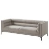 Fredriks Sofa Surfside (3-Sitzer) - Webstoff - Hellgrau