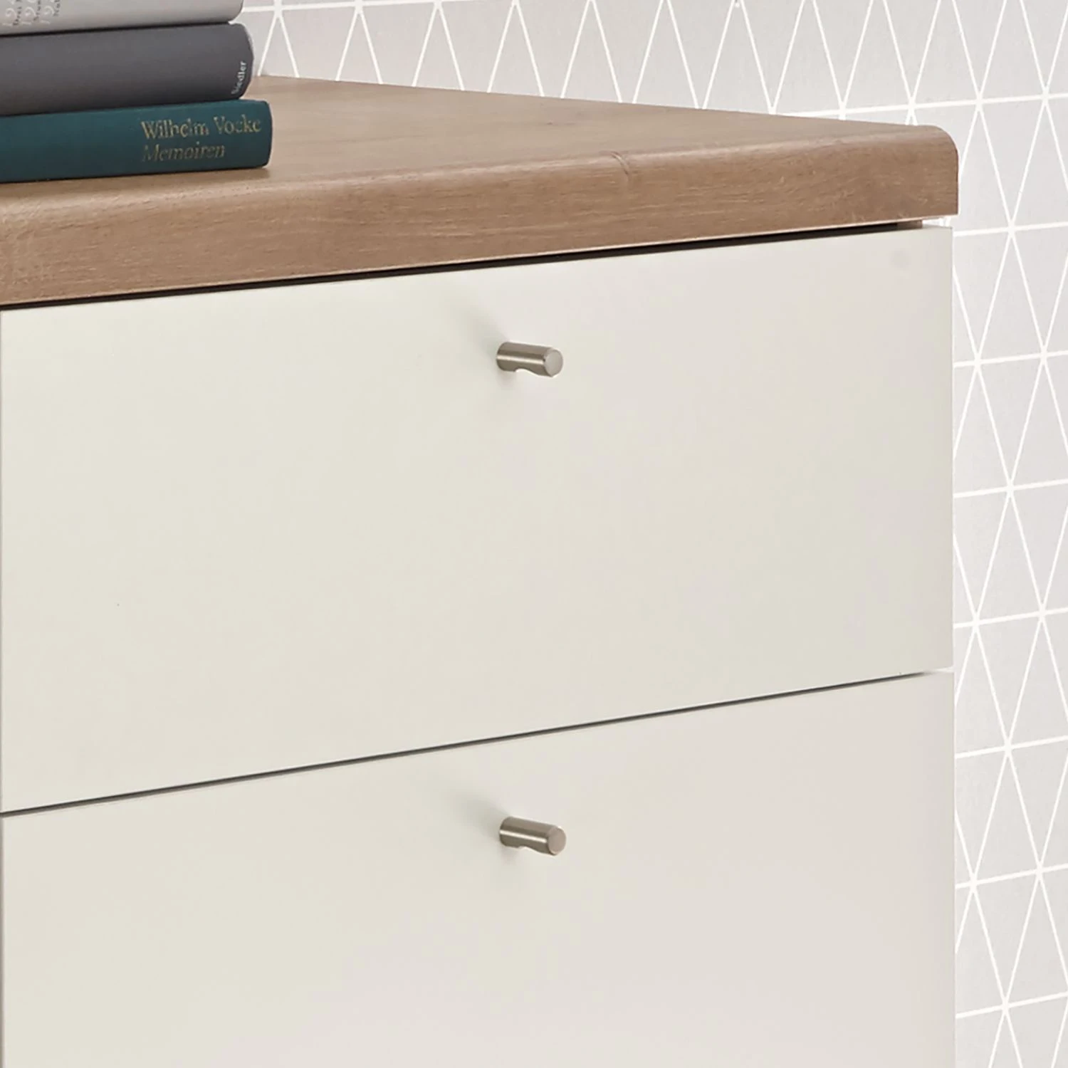 Norrwood Kommode Gyland - Matt Weiß / Eiche Riviera Dekor 8 Norrwood Kommode Gyland - Matt Weiß / Eiche Riviera Dekor – Bild 8