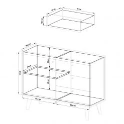 Norrwood Kommode Gyland - Matt Weiß / Eiche Riviera Dekor 17 Norrwood Kommode Gyland - Matt Weiß / Eiche Riviera Dekor -Wohnzimmermöbel boutique en ligne 1000164005 190307 08392200038 GALLERYIMAGES P000000001000164005