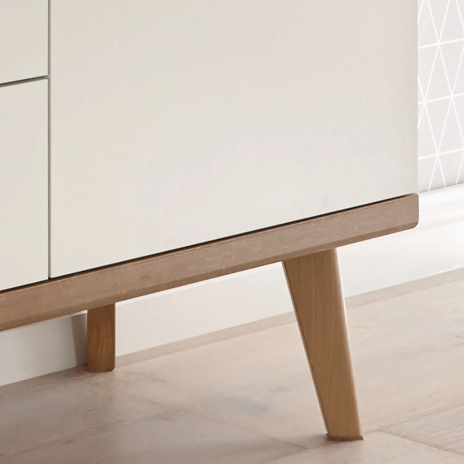 Norrwood Sideboard Gyland - Matt Weiß / Eiche Riviera Dekor 9 Norrwood Sideboard Gyland - Matt Weiß / Eiche Riviera Dekor – Bild 9