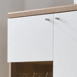 Norrwood Vitrinenschrank Gyland - Matt Weiß / Eiche Riviera Dekor -Wohnzimmermöbel boutique en ligne 1000164022 190307 08392500111 GALLERYIMAGES P000000001000164022