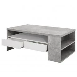 Loftscape Couchtisch Nechin - Beton Dekor / Weiß