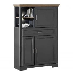 Ridgevalley Wohnwand Jasmund I (4-teilig) - Graphit -Wohnzimmermöbel boutique en ligne 1000165520 190314 06442700021 GALLERYIMAGES P000000001000165520