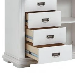 Maison Belfort Highboard Kampen - Kiefer massiv - Kiefer weiß -Wohnzimmermöbel boutique en ligne 1000166109 190325 15472600005 GALLERYIMAGES P000000001000166109