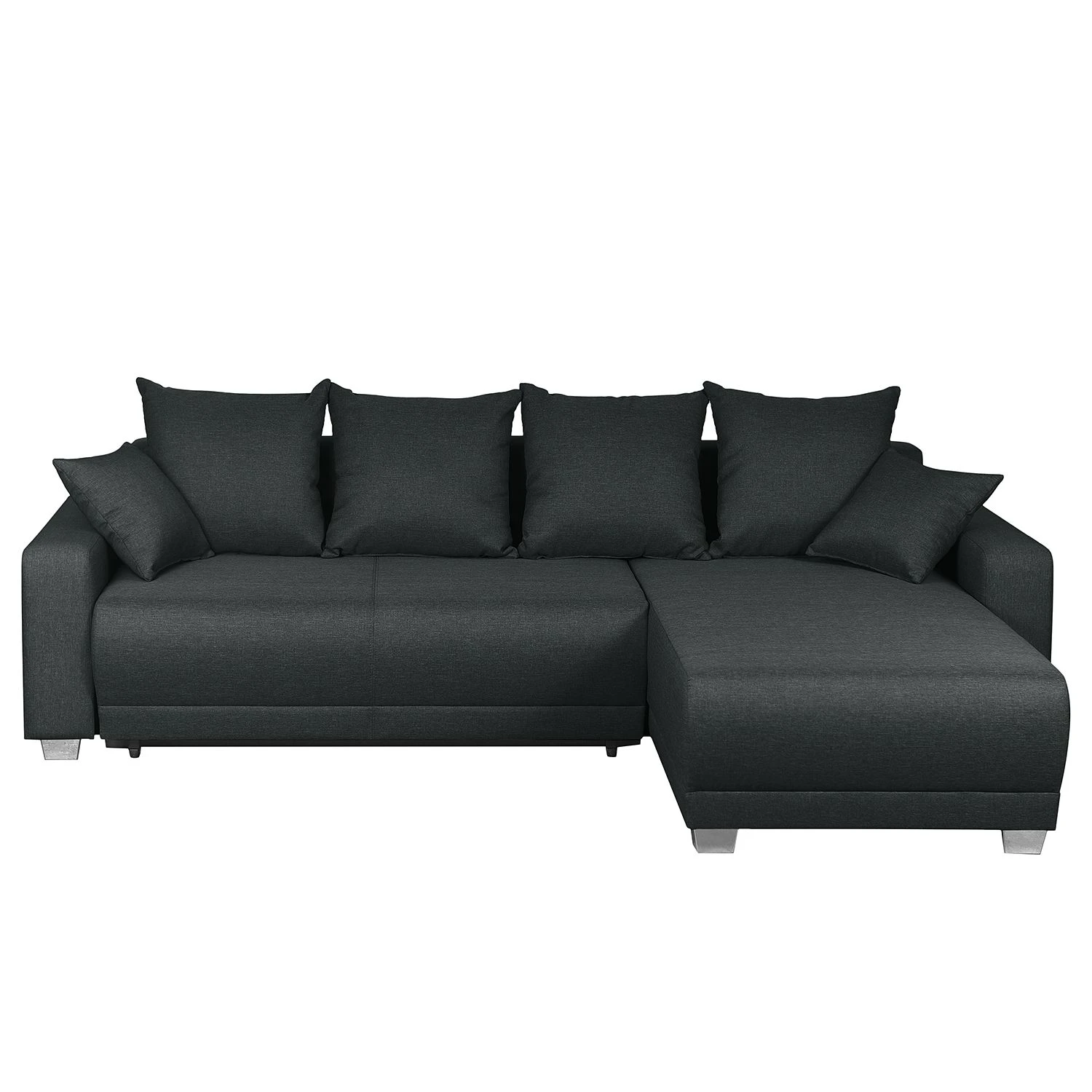 Fredriks Ecksofa Alstrup - Webstoff - Anthrazit 4 Fredriks Ecksofa Alstrup - Webstoff - Anthrazit – Bild 4