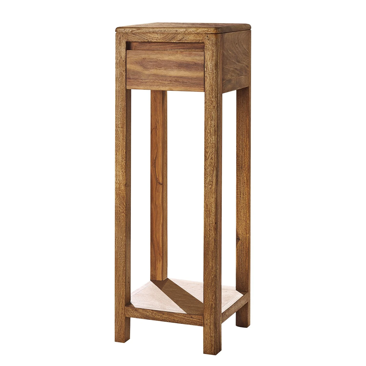 Naturoo Blumensäule Gaspar - Sheesham massiv - Höhe: 90 cm 1 Naturoo Blumensäule Gaspar - Sheesham massiv - Höhe: 90 cm