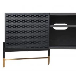 Jack & Alice TV-Lowboard Cabral - Esche Schwarz / Gold 14 Jack & Alice TV-Lowboard Cabral - Esche Schwarz / Gold -Wohnzimmermöbel boutique en ligne 1000166578 190319 10112800013 GALLERYIMAGES P000000001000166578