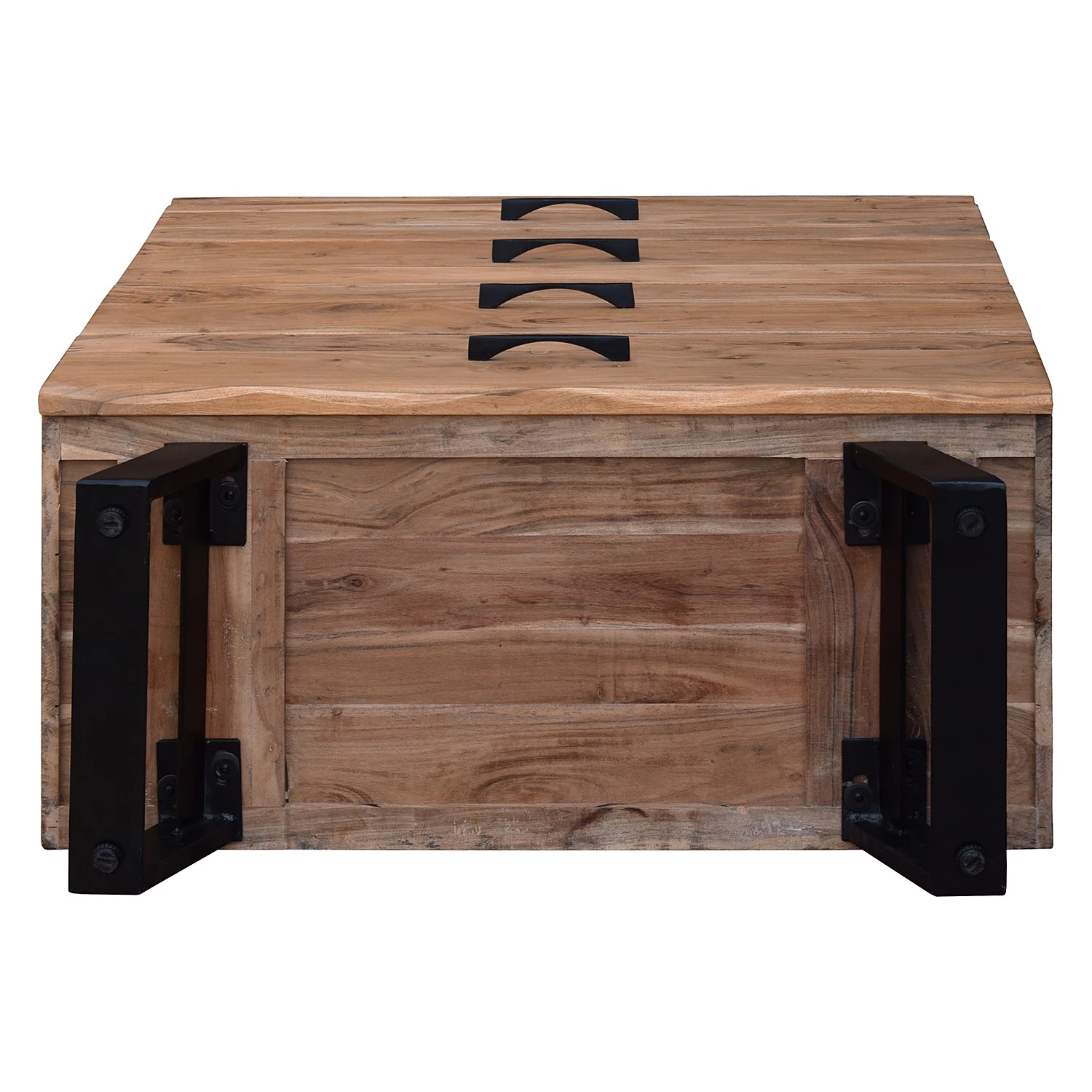 Ars Natura Kommode Vardo - Akazie massiv / Metall - Akazie / Schwarz 10 Ars Natura Kommode Vardo - Akazie massiv / Metall - Akazie / Schwarz – Bild 10