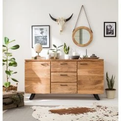 Ars Natura Sideboard Vardo - Akazie massiv / Metall - Akazie / Schwarz 22 Ars Natura Sideboard Vardo - Akazie massiv / Metall - Akazie / Schwarz -Wohnzimmermöbel boutique en ligne 1000166791 191030 08503100002 MOOD DETAILS P000000001000166791 mood