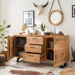 Ars Natura Sideboard Vardo - Akazie massiv / Metall - Akazie / Schwarz 23 Ars Natura Sideboard Vardo - Akazie massiv / Metall - Akazie / Schwarz -Wohnzimmermöbel boutique en ligne 1000166791 191030 08503100003 MOOD DETAILS P000000001000166791 mood