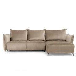Fredriks Ecksofa Dolgen - Samt - Cappuccino
