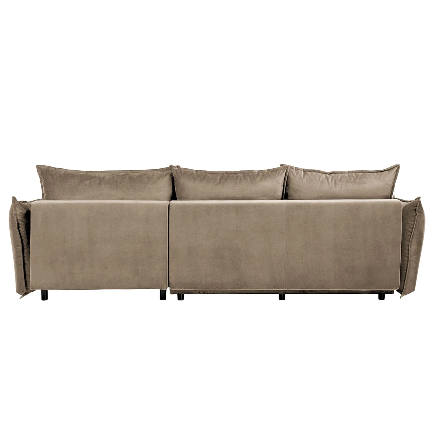 Fredriks Ecksofa Dolgen - Samt - Cappuccino 4 Fredriks Ecksofa Dolgen - Samt - Cappuccino – Bild 4