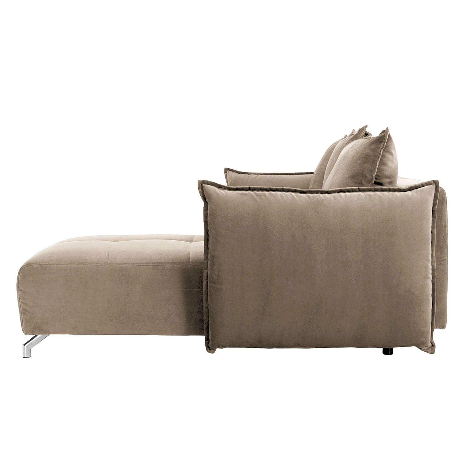 Fredriks Ecksofa Dolgen - Samt - Cappuccino 5 Fredriks Ecksofa Dolgen - Samt - Cappuccino – Bild 5