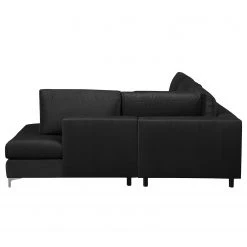 Jack & Alice Ecksofa Baitz I - Samt Krysia: Dunkelgrau - Ottomane davorstehend links -Wohnzimmermöbel boutique en ligne 1000166895 220601 070 DETAILS P000000001000166895