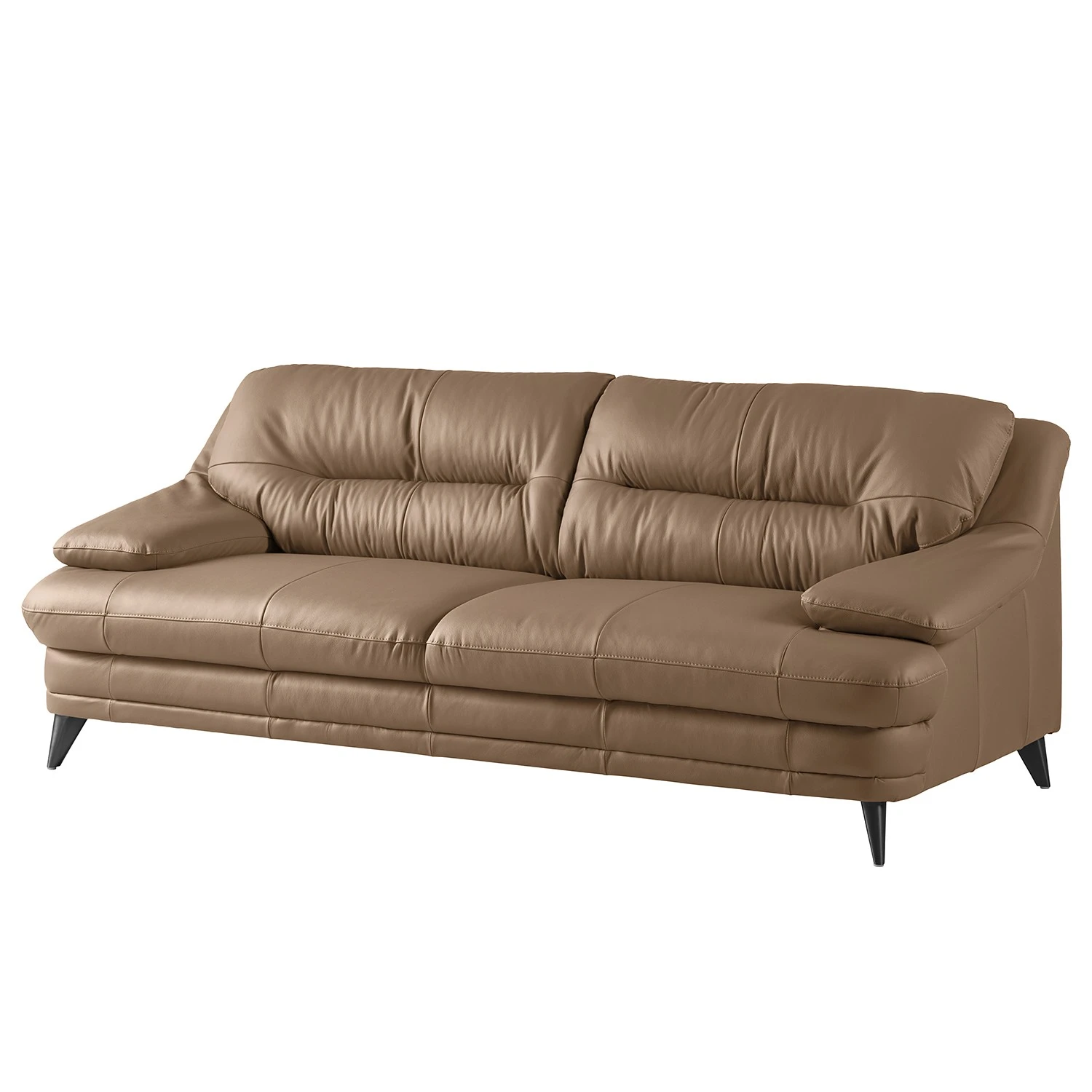 Fredriks Sofa Lutz II (3-Sitzer) - Echtleder - Cubanit 1 Fredriks Sofa Lutz II (3-Sitzer) - Echtleder - Cubanit