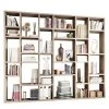 Loftscape Bücherregal Emporior IV - Eiche Sonoma Dekor - Breite: 260 cm