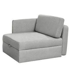 Fredriks Recamiere Nordby - Webstoff - Lichtgrau