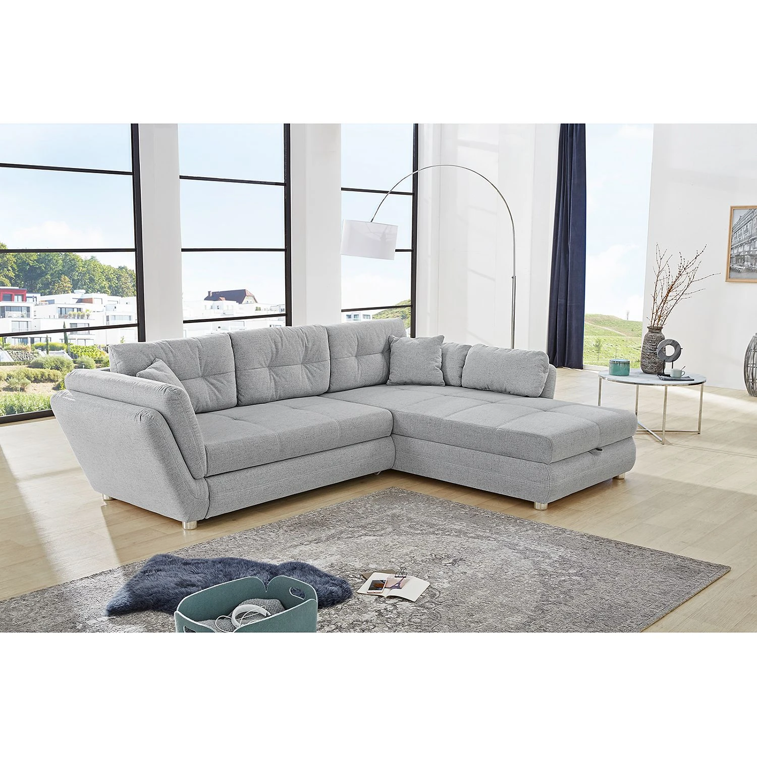 Fredriks Ecksofa Heyd - Webstoff 3 Fredriks Ecksofa Heyd - Webstoff – Bild 3