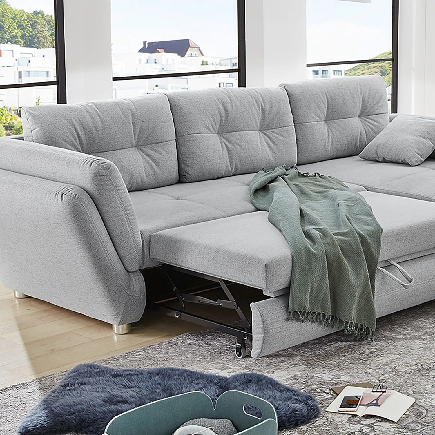 Fredriks Ecksofa Heyd - Webstoff 9 Fredriks Ecksofa Heyd - Webstoff – Bild 9