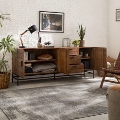 Ars manufacti Sideboard Grasby II - Altholz Pinie / Metall - Pinie Dunkel / Schwarz 17 Ars manufacti Sideboard Grasby II - Altholz Pinie / Metall - Pinie Dunkel / Schwarz -Wohnzimmermöbel boutique en ligne 1000168548 191126 17373400006 MOOD DETAILS P000000001000168548 mood